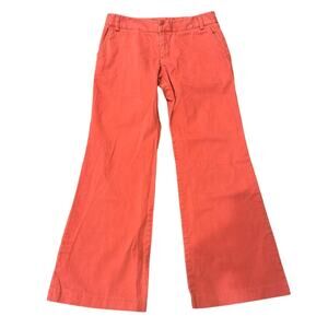 J.Crew Women's Bootcut Chino Salmon Pants  Size 6